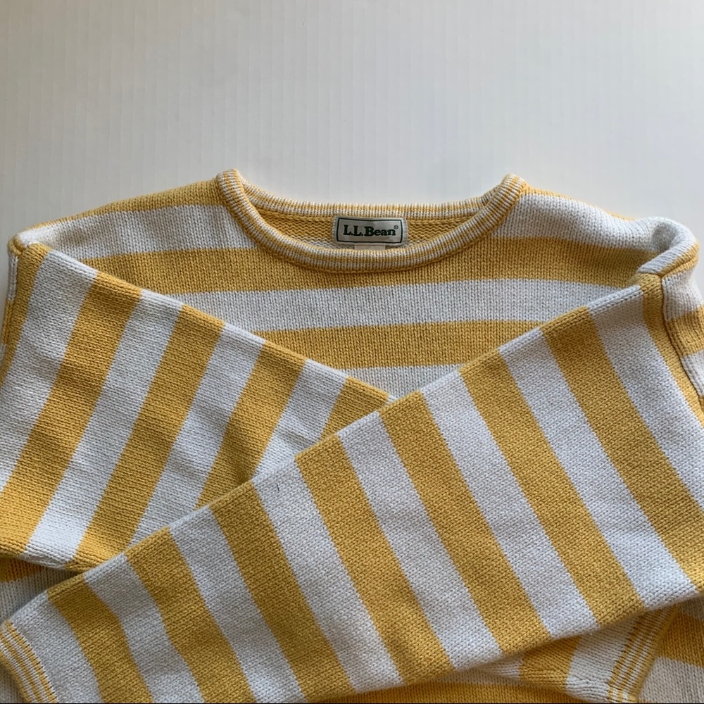 Vintage 70s or 80s LL Bean Striped Knitted Top